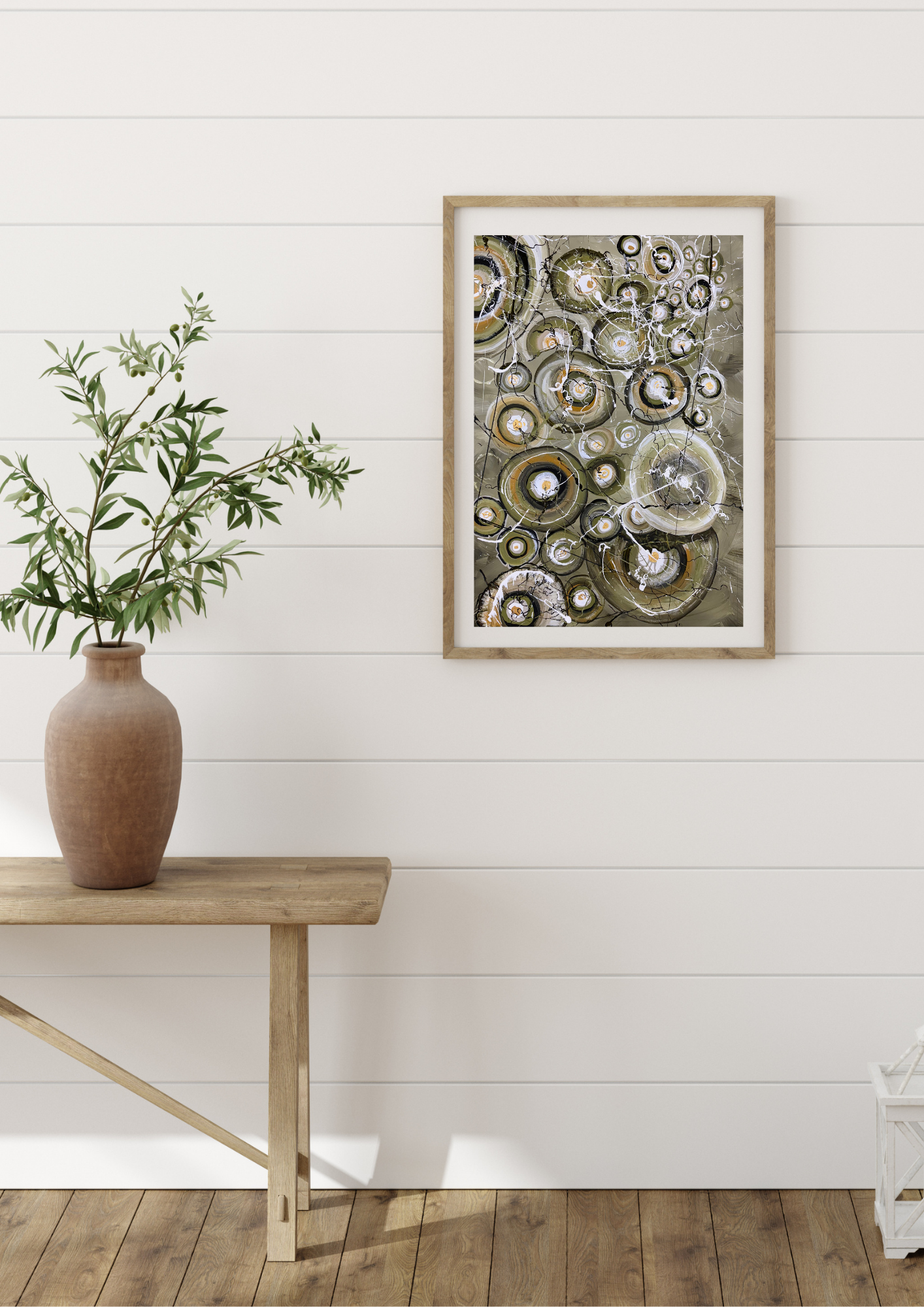 FOR SALE "The Secrets We Keep" Retro Design. Matte acrylic on art board