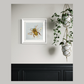 SOLD "The Little Olive-Backed Sunbird" Acrylic on canvas. *Fine art prints available