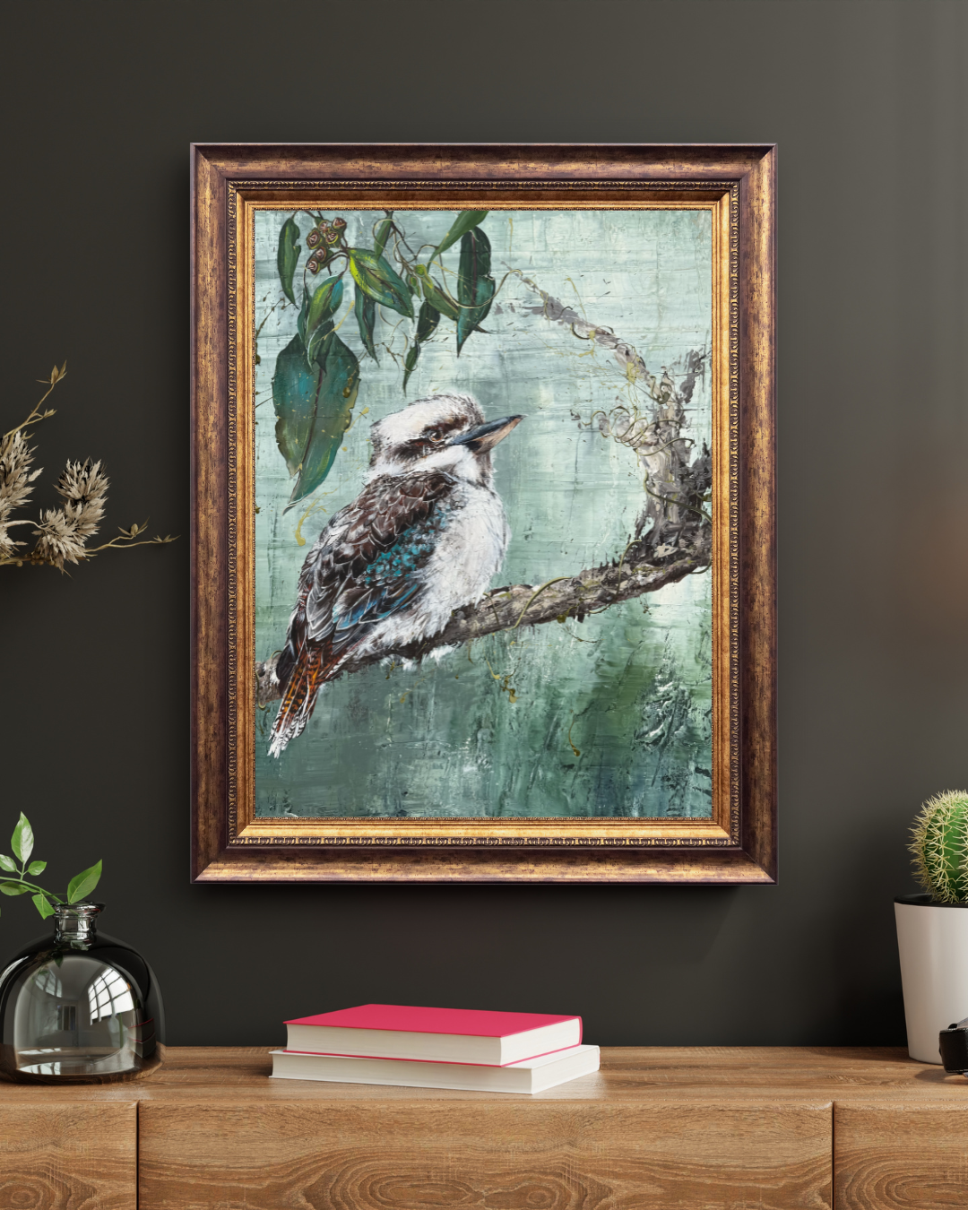 ORIGINAL FOR SALE "A Home Among The Gumtrees" Acrylic on canvas