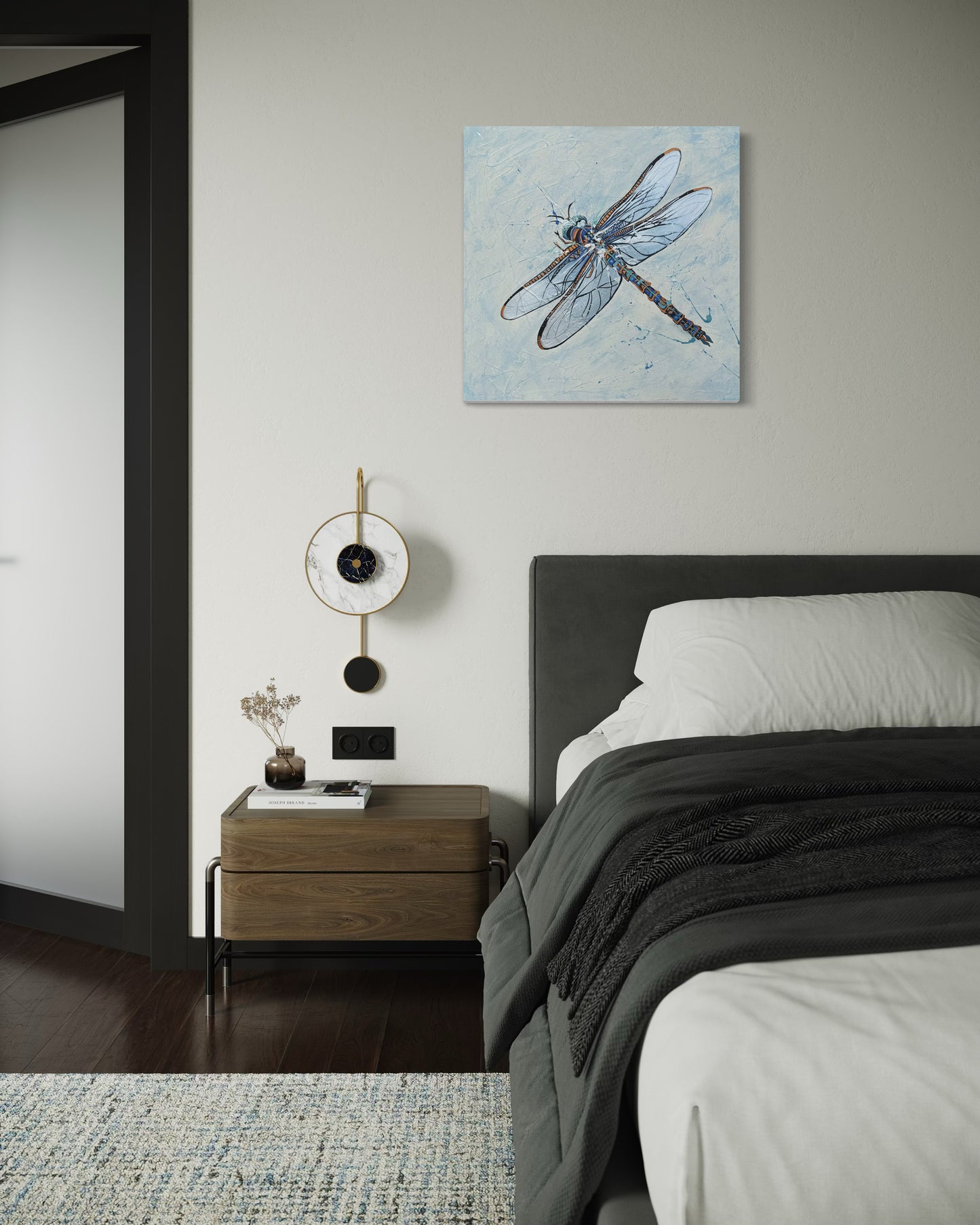 FOR SALE "Fly High Dragonly 2", an interpretation of the native Australian Hawk Dragonfly.