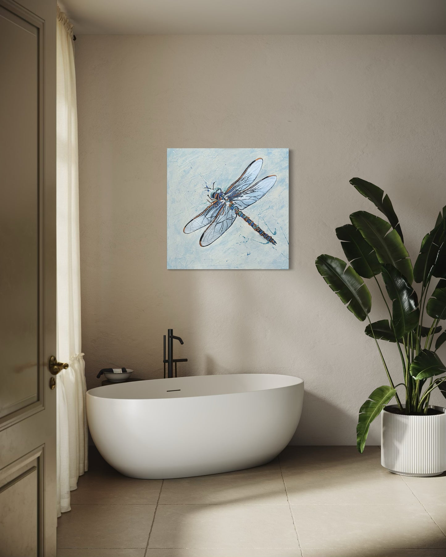 FOR SALE "Fly High Dragonly 2", an interpretation of the native Australian Hawk Dragonfly.