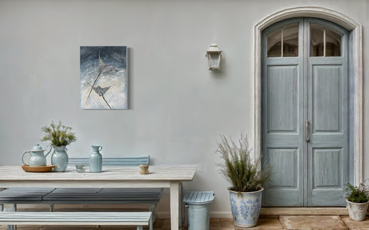 SOLD - Framed "Gliding Beauty", The Spotted Eagle Ray