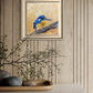SOLD -Fine Art Prints available "The Little Azure Kingfisher" native to Australia