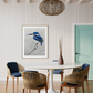 FOR SALE: "Tiny but Mighty" the Australian native Little Kingfisher. Acrylic on canvas