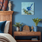 SOLD "Boy in Blue", the native Australian male Splendid Fairy Wren. Acrylic on canvas.