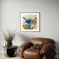 SOLD "The Splendid Chap", the male Splendid Fairy Wren in breeding season. *Fine Art Prints available